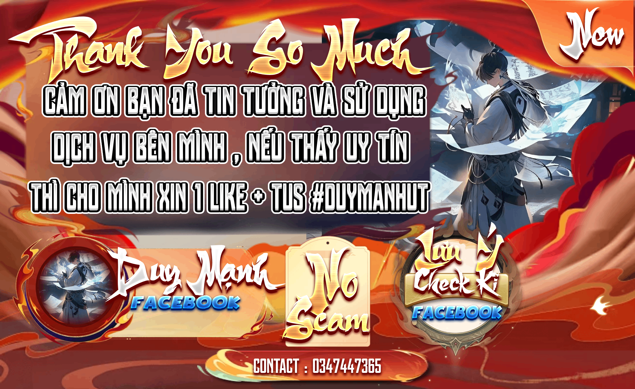 Check Uy Tín Shop Duy Mạnh