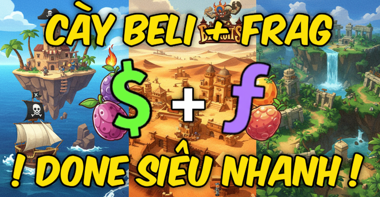 Cày Beli và  Frag Siêu nhanh