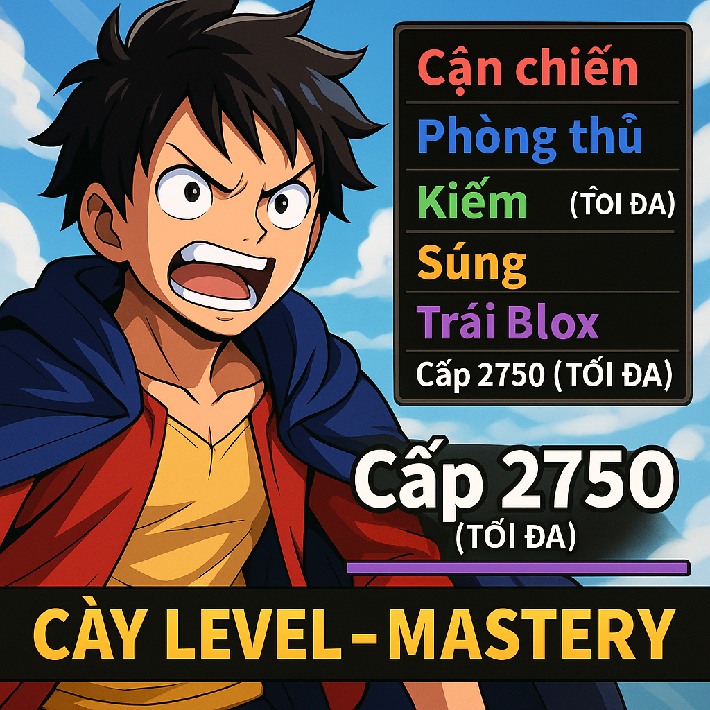 Cày Lever - Mastery BloxFruits